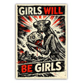 Girls Will Be Girls Sticker
